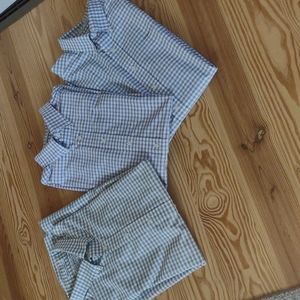 Set Of 3- XL Bean Men's Tall Short Sleeve Shirts